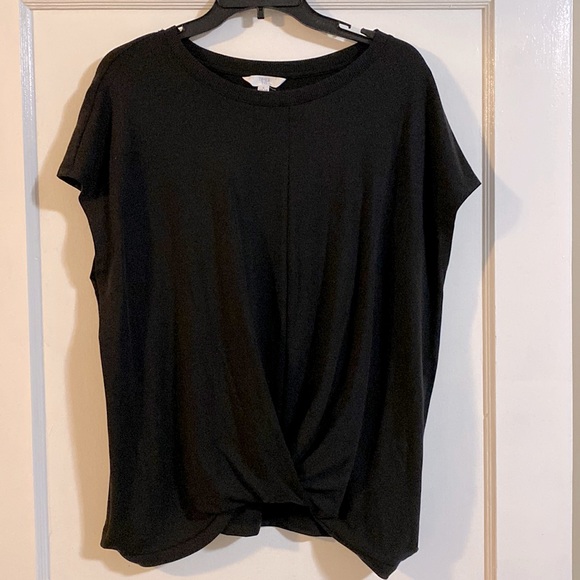 Time and Tru Tops - Time and Tru “Front Tuck” Top- Size L
